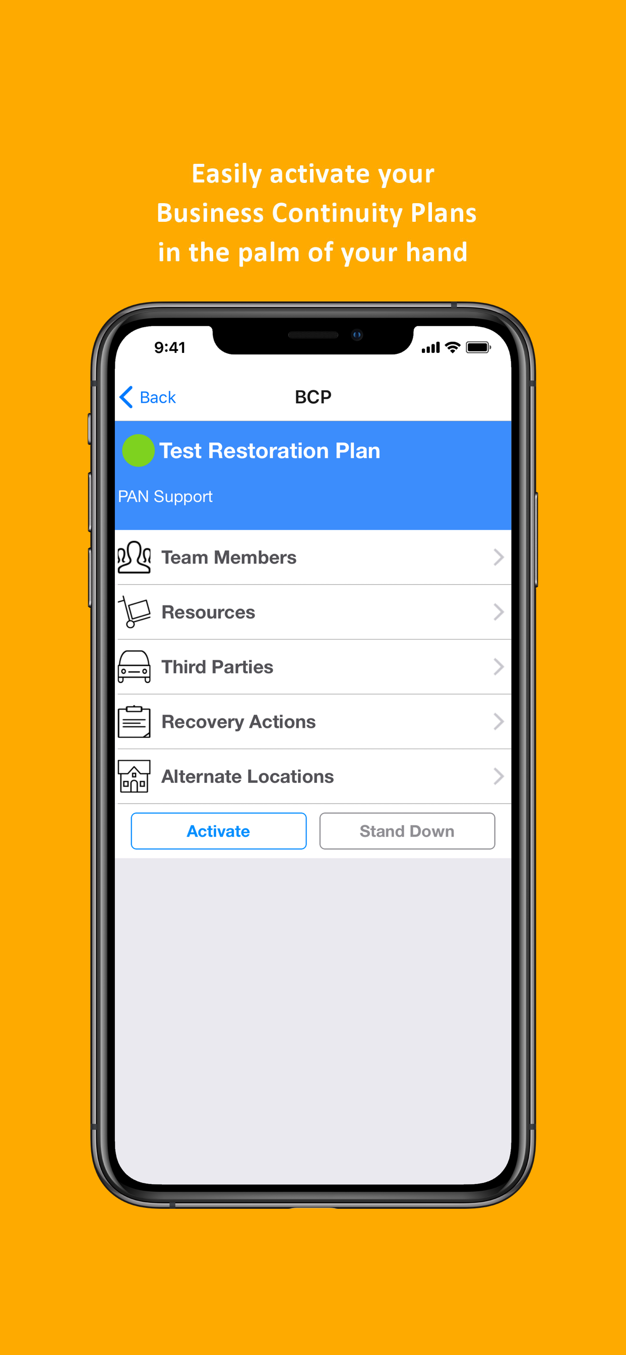 pocketBCP screenshot 2