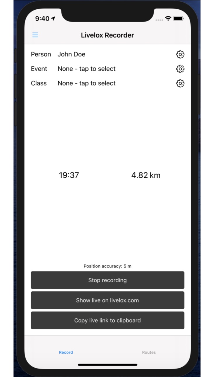 iPhone screenshot