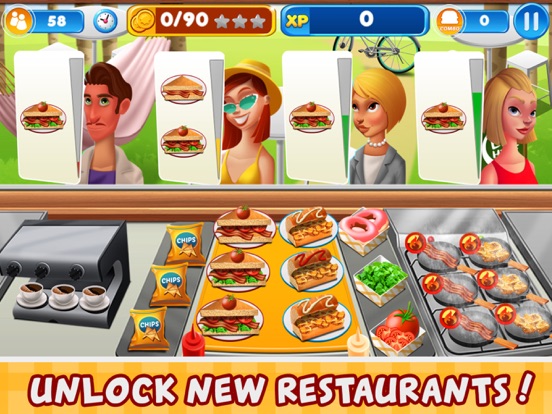 Screenshot #4 pour Jeux de cuisine: Restaurant