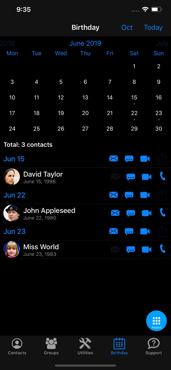 iPhone screenshot
