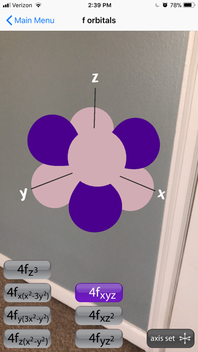 Screenshot #3 pour Orbitales atomiques AR