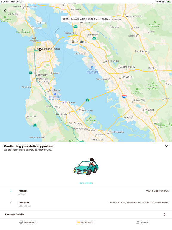 SendASAP iPad screenshot 6 - Business app