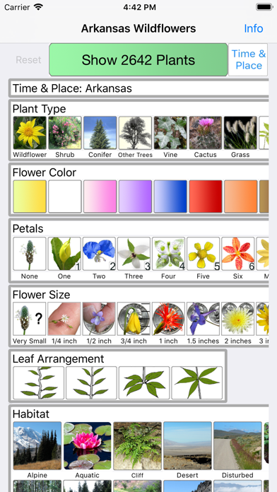 Screenshot #1 pour Arkansas Wildflowers