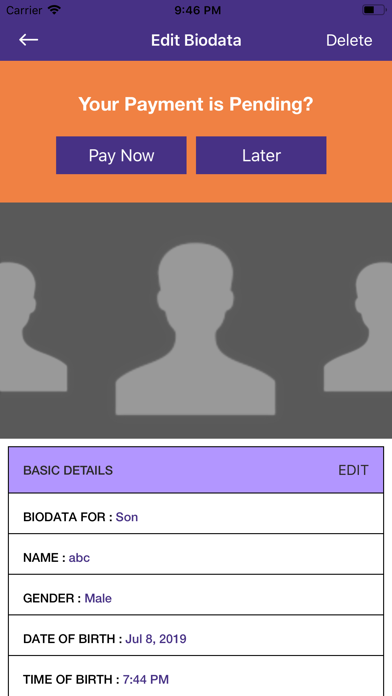 JITO Ahmedabad Matrimony Jain Screenshot