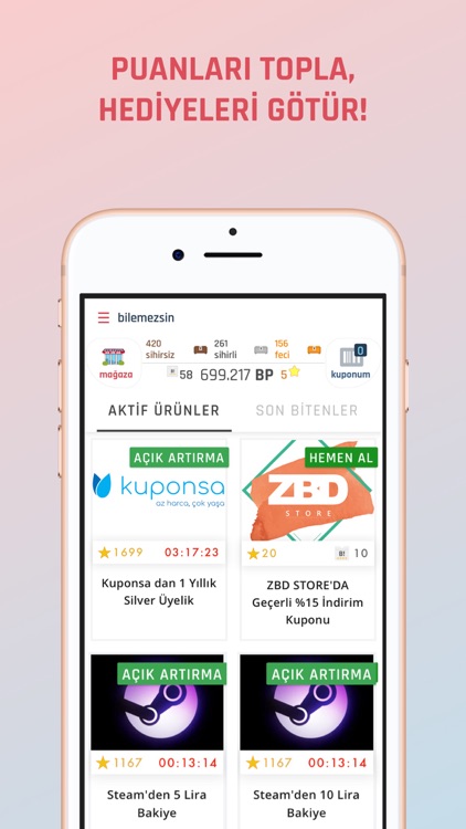 Bilemezsin: Hediyeli Tahmin