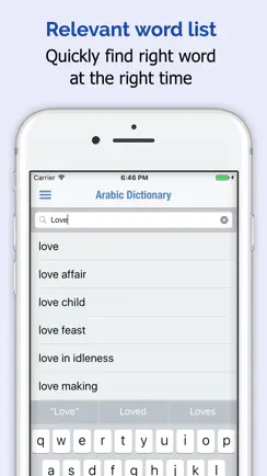Arabic Dictionary Premium iPhone image 2