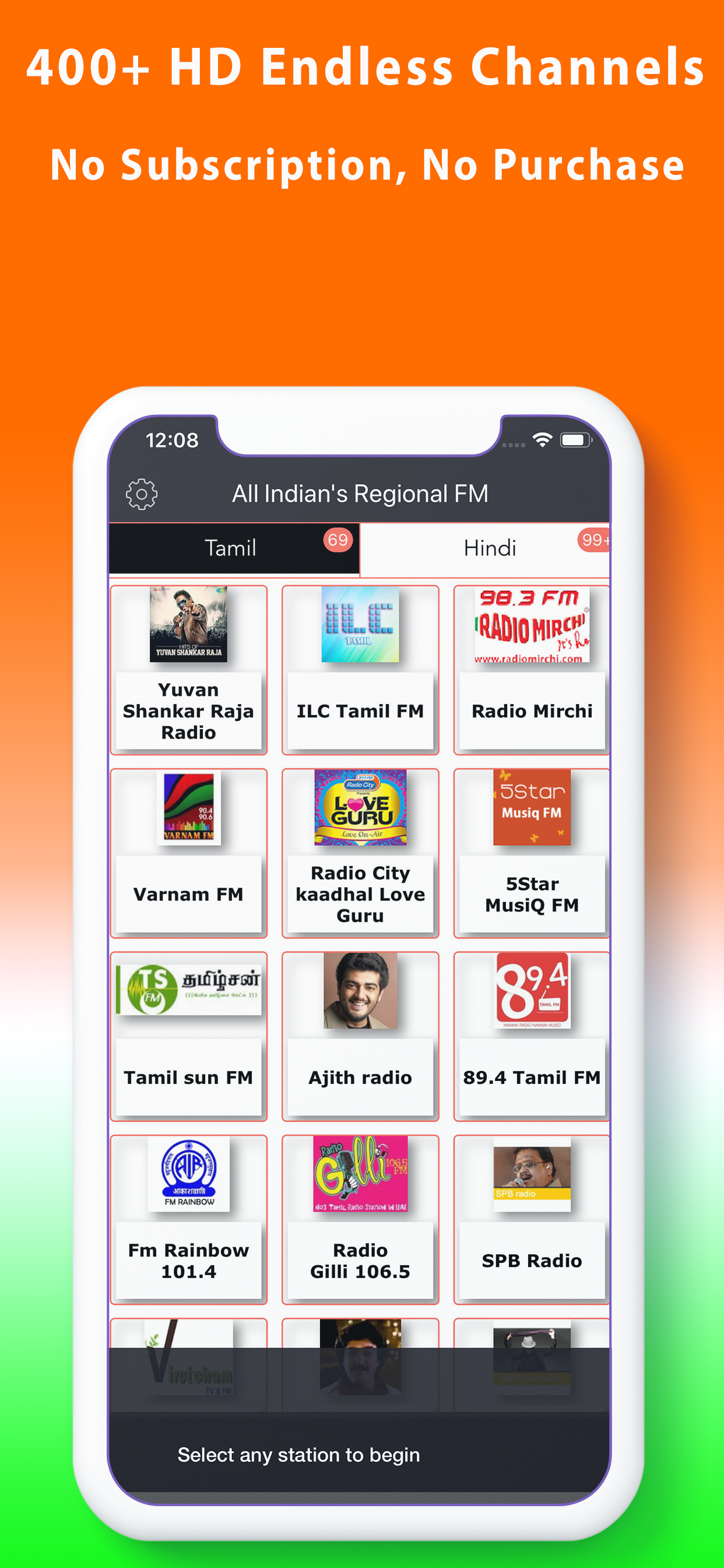 OneIndia Radio - Indian Radio screenshot 5