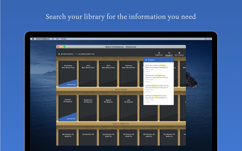 Board Intel app screenshot 2