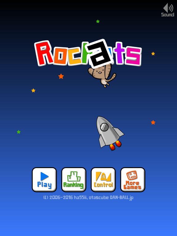 Rocats iPad screenshot
