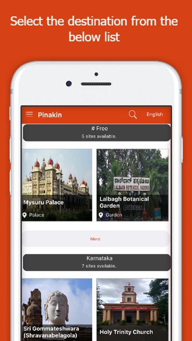 Pinakin-Travel Audio Guide App Screenshot