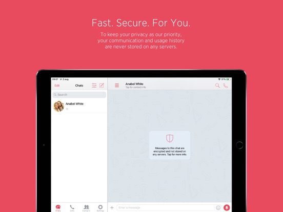 Screenshot #4 pour Upco Mobile Messenger