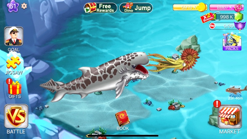 Dino Water World-Dinosaur game screenshot 1