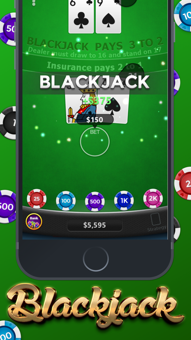 Blackjack Free! screenshot 1