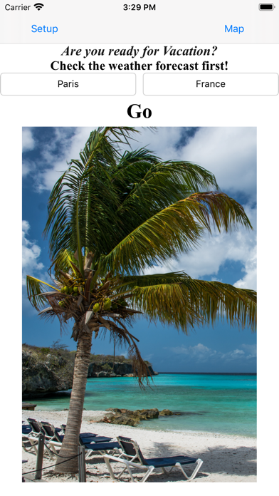 Screenshot #1 pour Vacation Weather