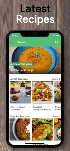 Game screenshot SuperFood - Healthy Recipes mod apk