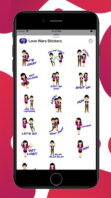 Love Wars Stickers