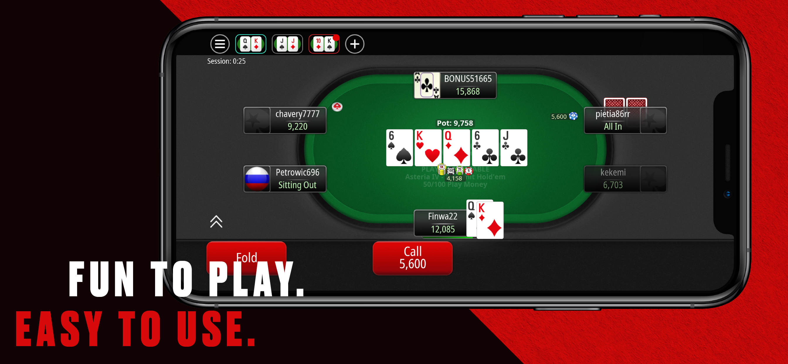 PokerStars Texas Holdem Brasil screenshot 2