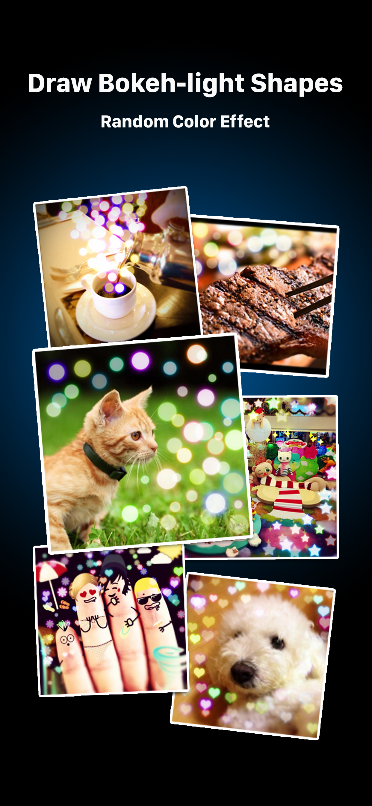 Bokeh Cam FX : Add Light Shape