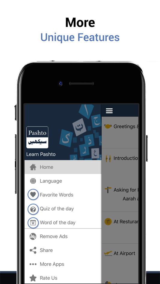 #5. Learn Pashto (iOS) By: Cyber Designz