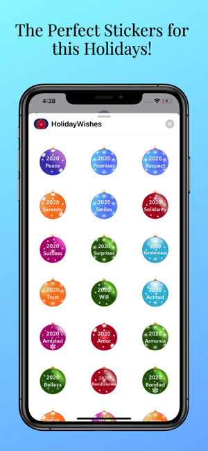 Holiday Wishes Stickers(圖3)-速報App