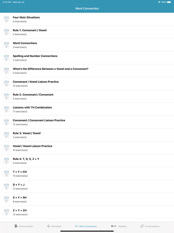 Accent Training - American iPad screenshot 4 - Education app