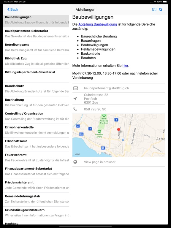 Screenshot #6 pour Stadt Zug