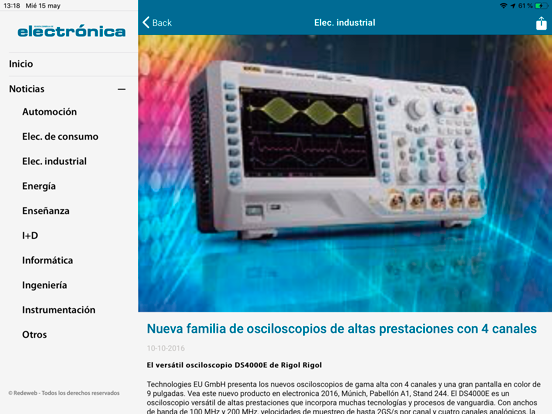 Screenshot #4 pour Revista Española Electrónica