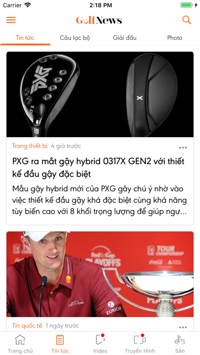 Golf News VN screenshot 3