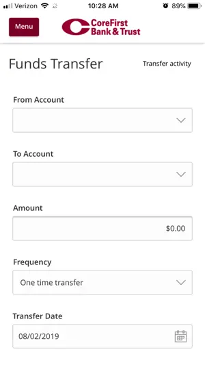 CoreFirst Bank Mobile App screenshot 3