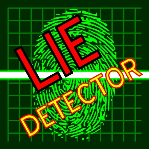 Lie Detector Fingerprint Scan icon