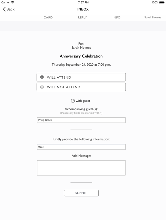 EventKingdom Online Post iPad screenshot