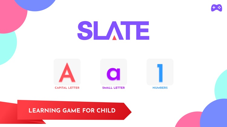 Slate Tracing Alphabets Number
