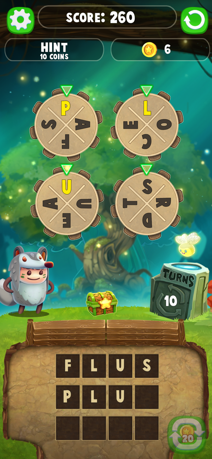 Word Lock Word Puzzle