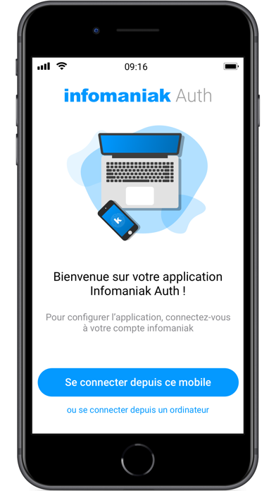 Screenshot #1 pour Infomaniak kAuth