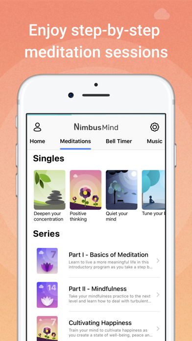 Guided Meditation - NimbusMind Screenshot