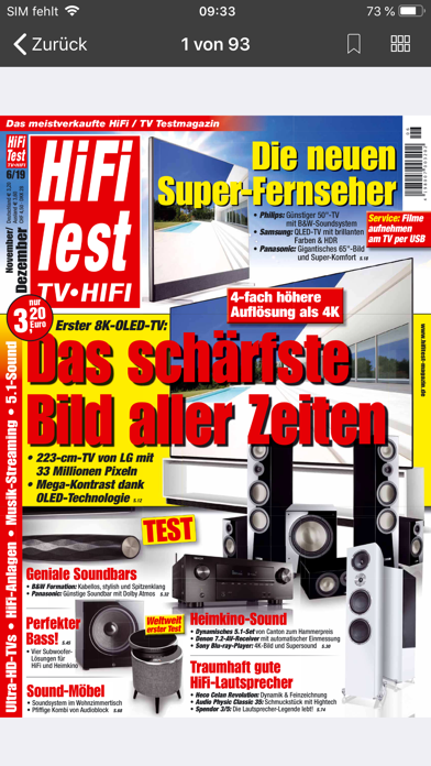 All you can read-Zeitschriften Screenshot