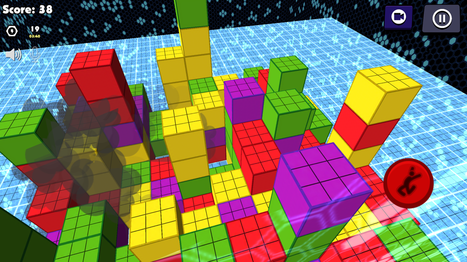 #7. Animetris - Match 3D (iOS) Podle: Stanislav Surovtsev