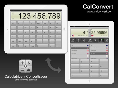 Calculatrice + Convertisseur - App pour iPad - iTunes France