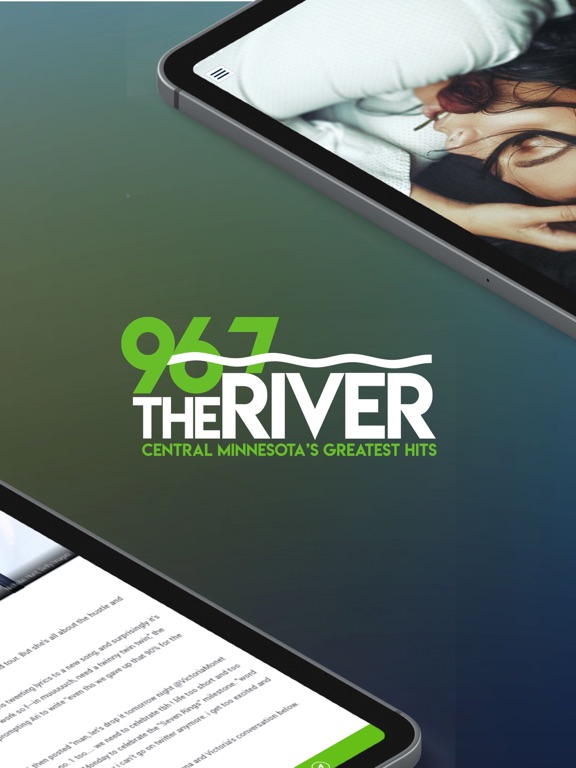 96.7 The River (KZRV) iPad screenshot 2 - Music app