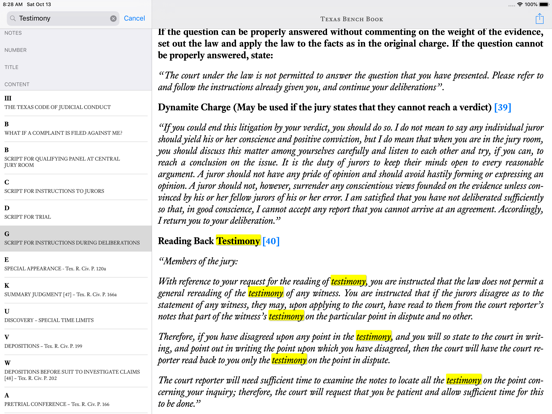LawBox iPad screenshot 4 - Reference app