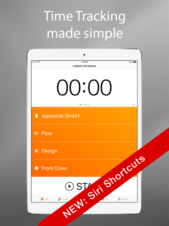 Screenshot #4 pour timeEdition - Time Tracking