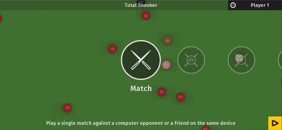 Screenshot of Total Snooker