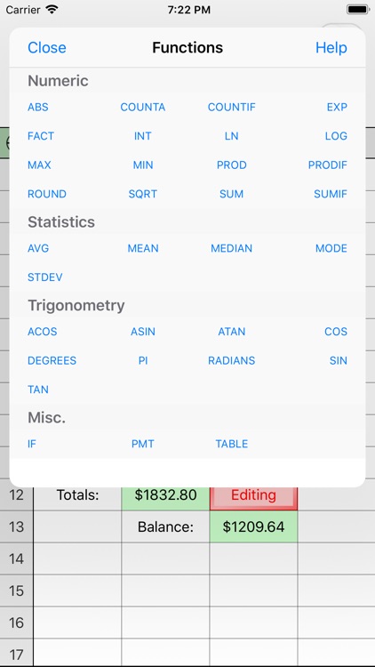 Utility Spreadsheet Pro screenshot-3