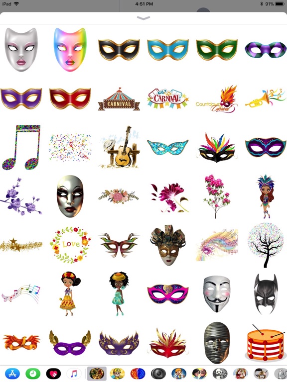 Screenshot #6 pour Carnival Party - Stickers