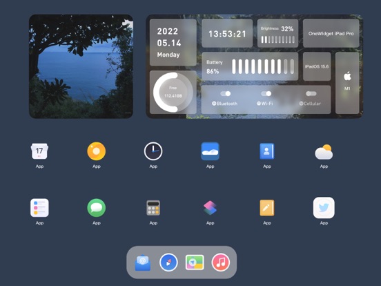 OneWidget - Widgets & Themes iPad app afbeelding 6