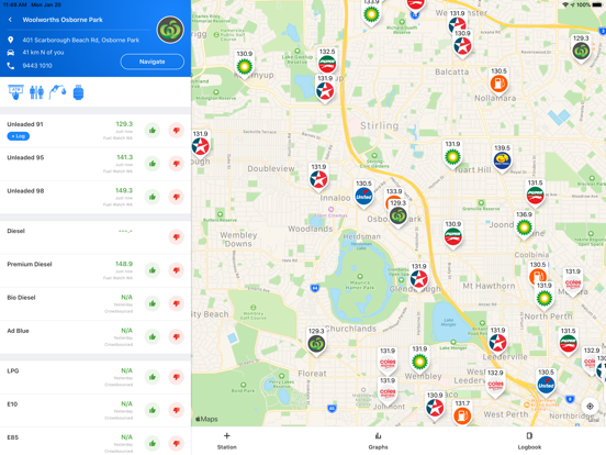 Fuel Map Australiaのおすすめ画像5