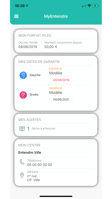 Screenshot #1 pour MyEntendre