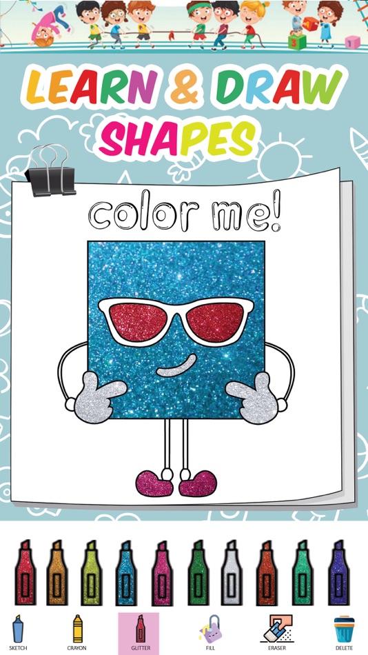 #1. Coloring Book Pages Draw Shape (iOS) 由: chetna narula