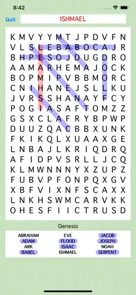 Game screenshot Giant Bible Word Search apk
