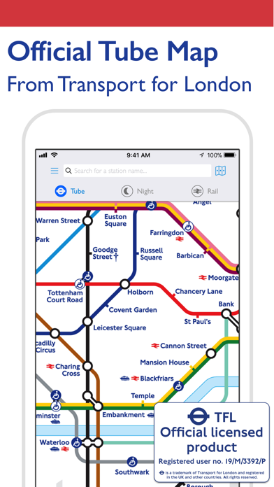 Tube Map Screenshot 1